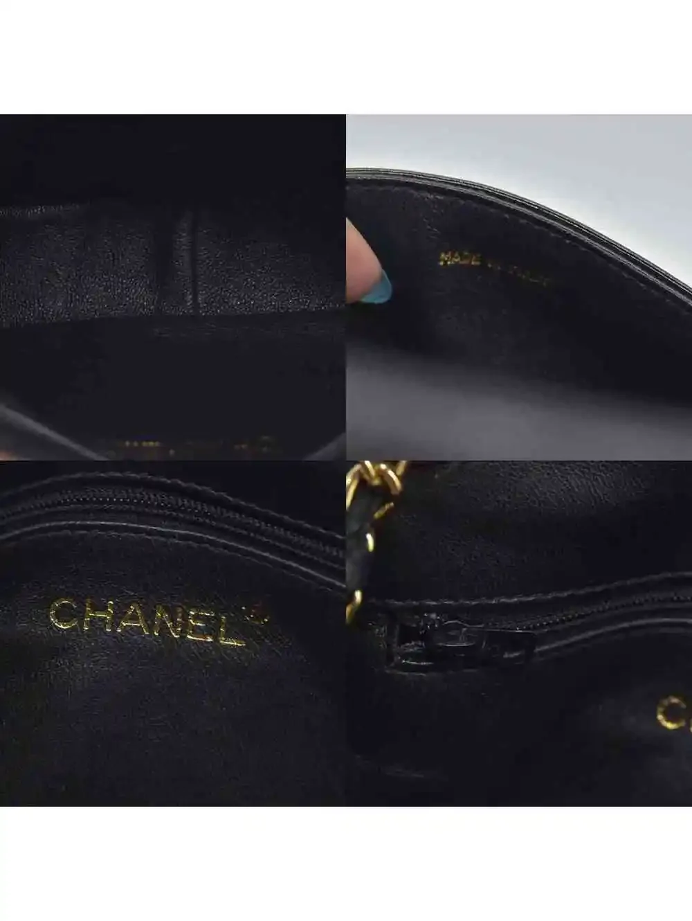$3500 Chanel Patent Mini Flap Brown Chain Shoulder Bag